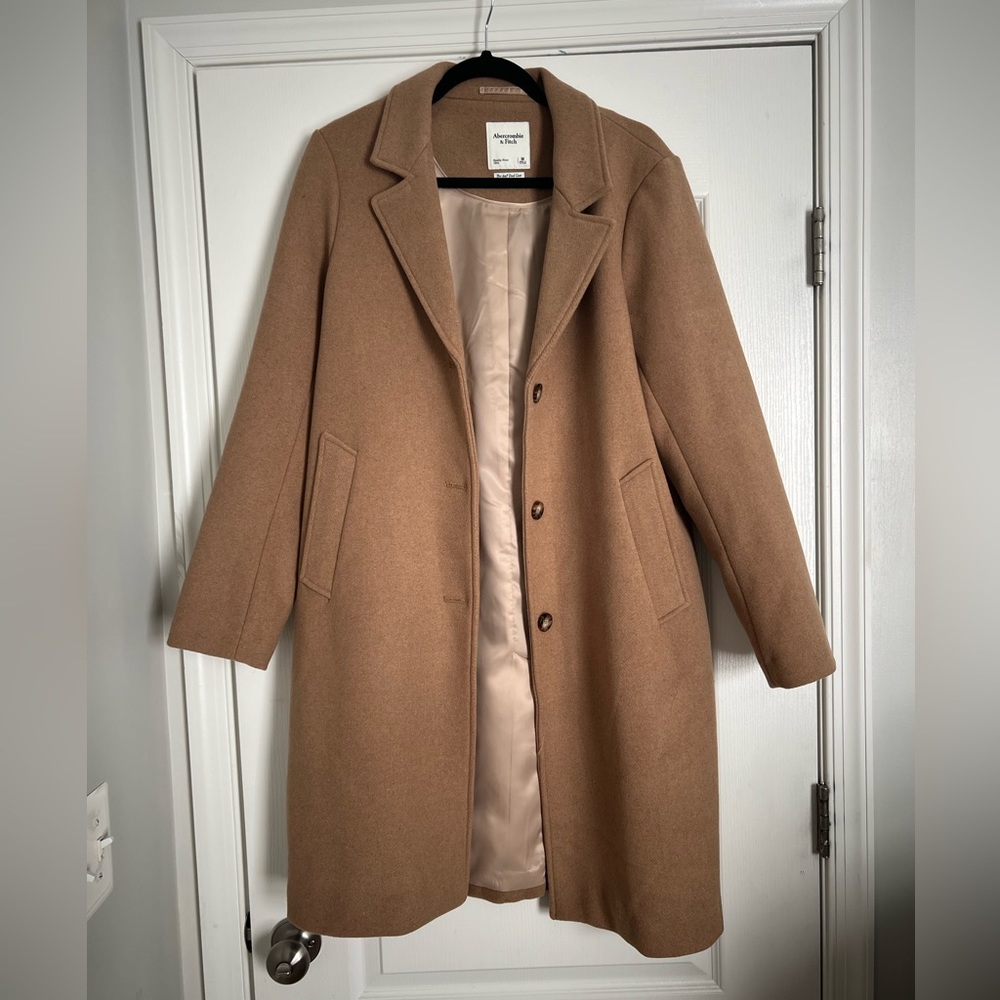 Wool Blend Dad Coat